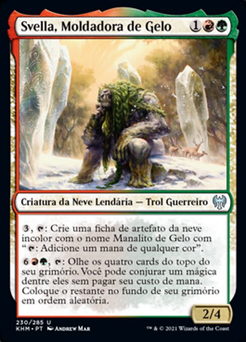 Svella, Moldadora de Gelo