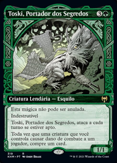 Toski, Portador dos Segredos
