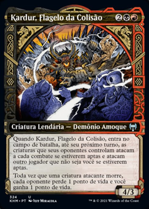 Kardur, Flagelo da Colisão