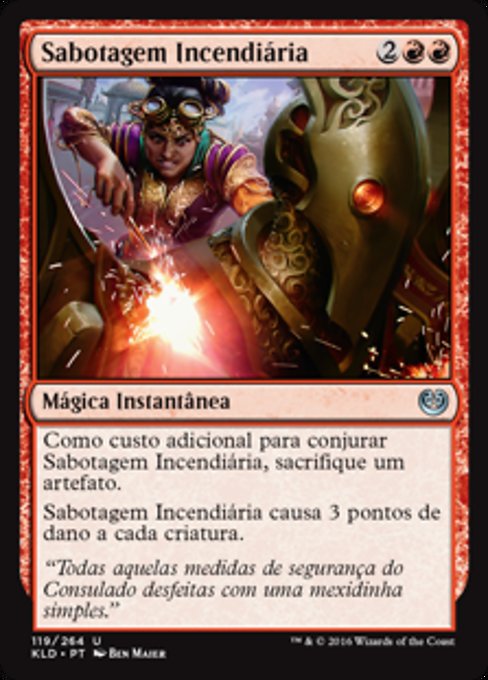 Sabotagem Incendiária