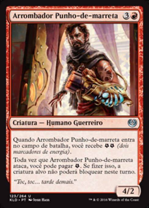 Arrombador Punho-de-marreta