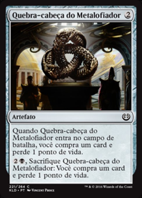 Quebra-cabeça do Metalofiador