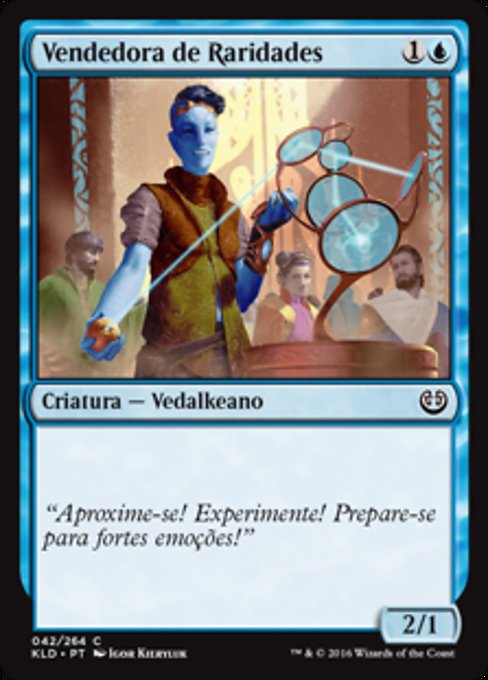 Vendedora de Raridades