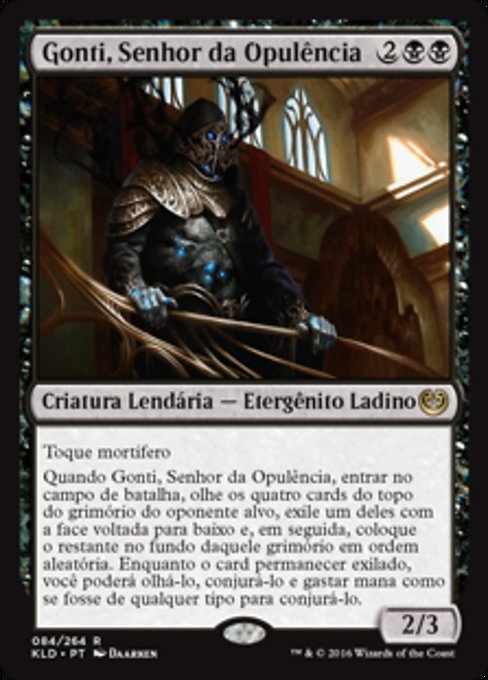 Gonti, Senhor da Opulência