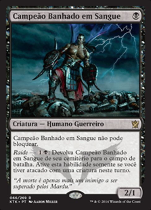 Campeão Banhado em Sangue