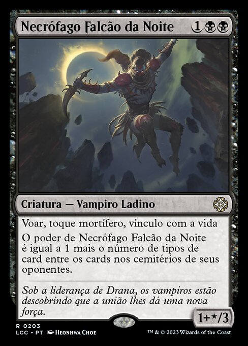 Necrófago Falcão da Noite