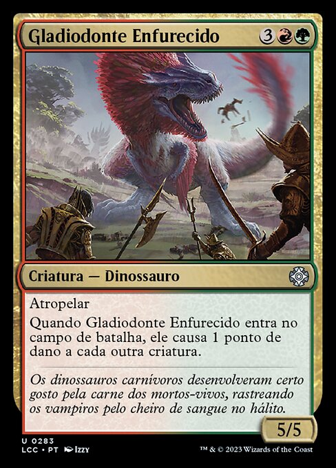 Gladiodonte Enfurecido