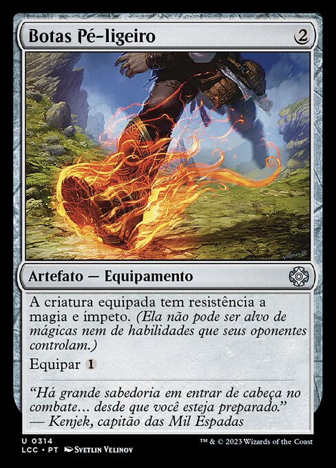 Botas Pé-ligeiro
