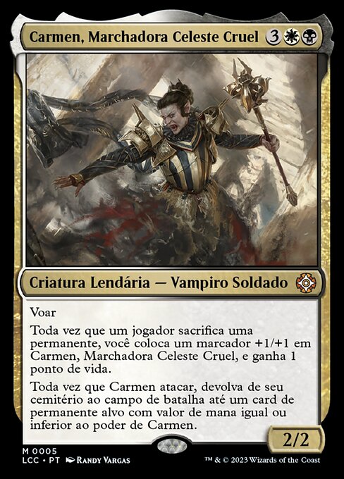 Carmen, Marchadora Celeste Cruel