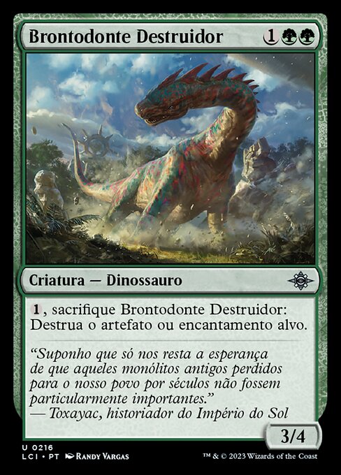 Brontodonte Destruidor