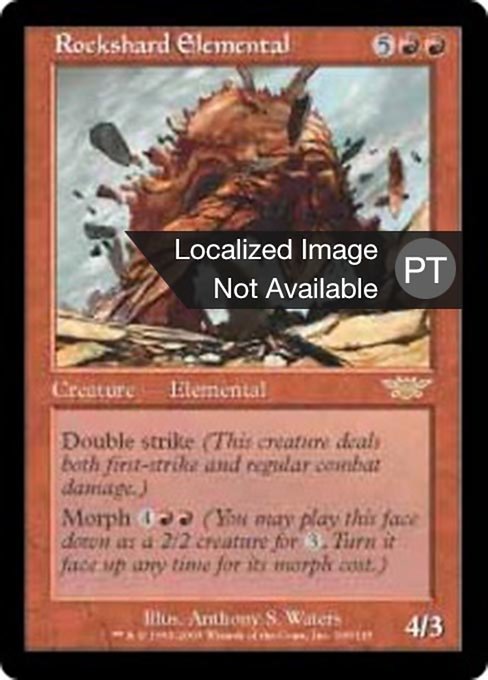 Elemental de Lascas de Rocha