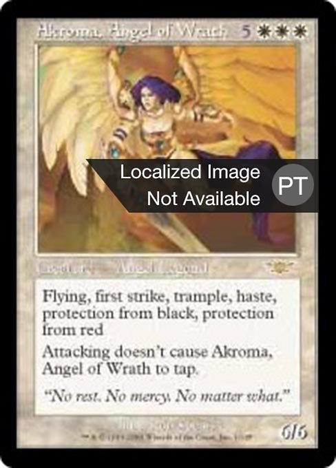 Akroma, Anjo da Ira