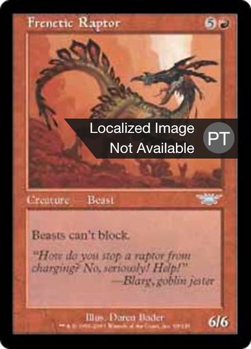 Raptor Frenético