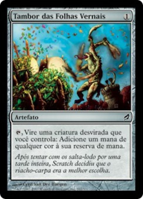 Tambor das Folhas Vernais
