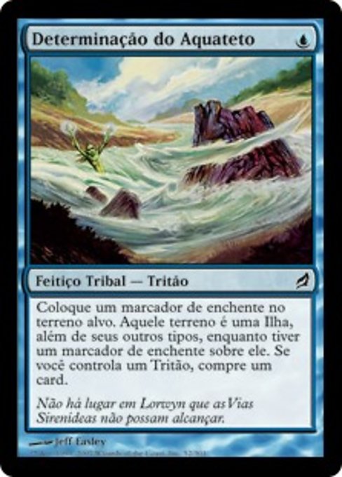 Determinação do Aquateto