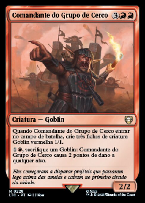 Comandante do Grupo de Cerco