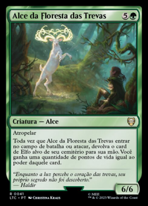 Alce da Floresta das Trevas