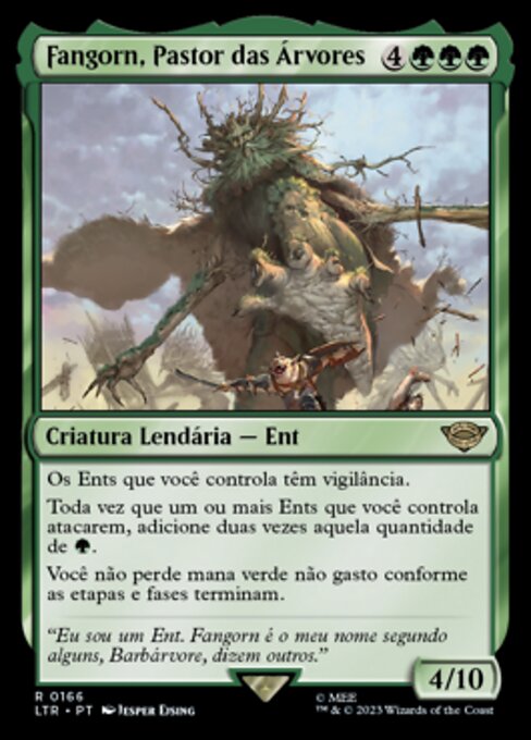 Fangorn, Pastor das Árvores
