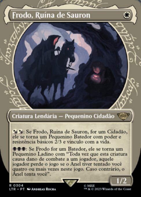 Frodo, Ruína de Sauron