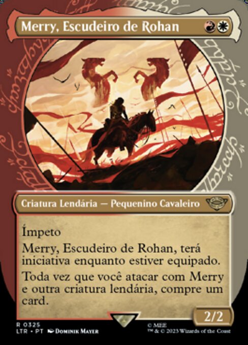 Merry, Escudeiro de Rohan