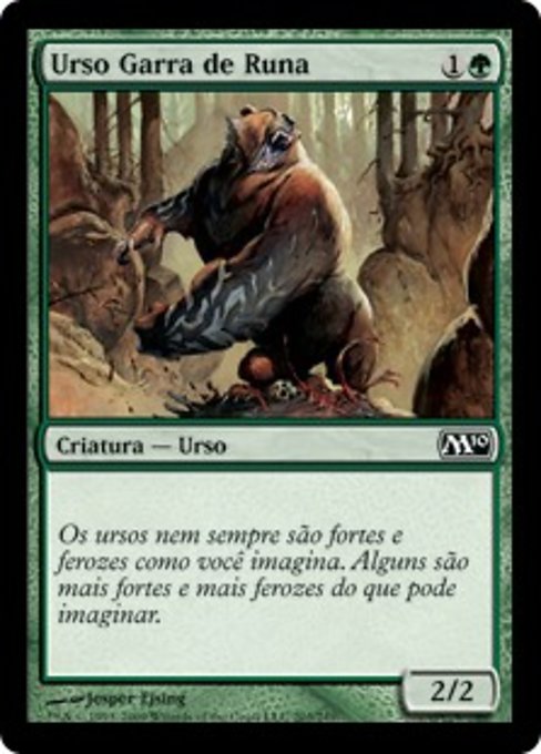 Urso Garra de Runa