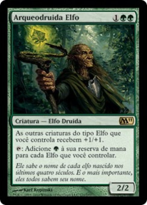 Arqueodruida Elfo