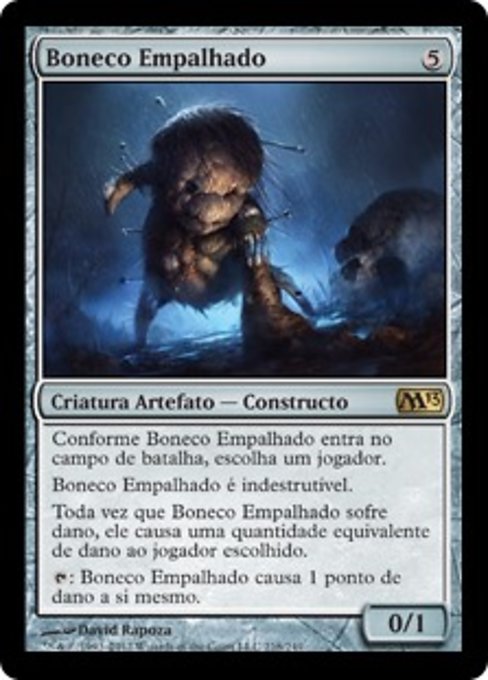 Boneco Empalhado