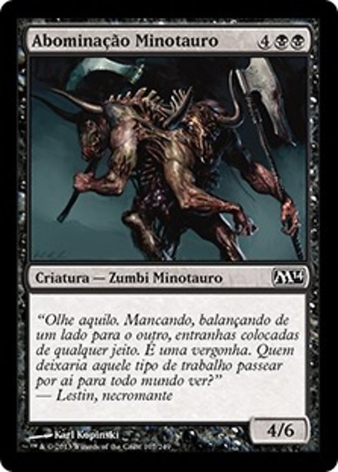 Abominação Minotauro
