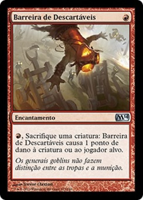 Barreira de Descartáveis