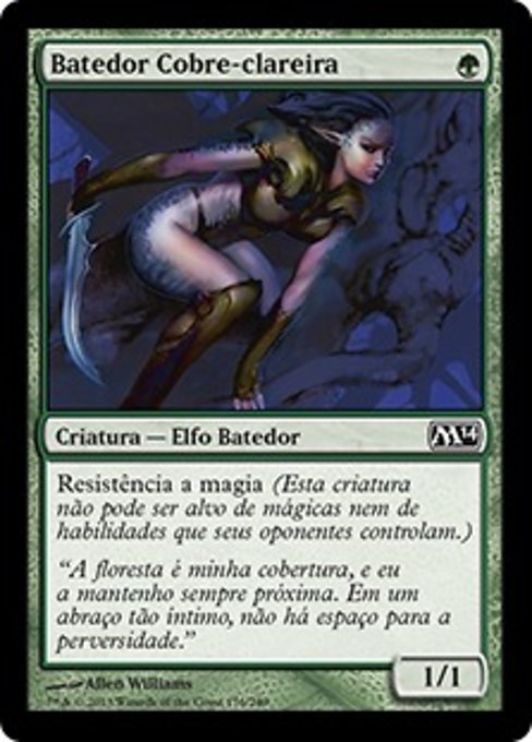 Batedor Cobre-clareira