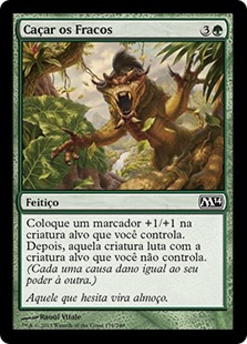 Caçar os Fracos