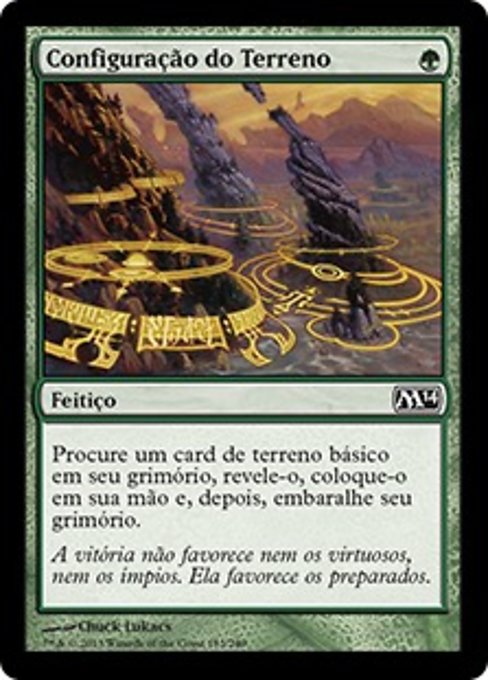 Configuração do Terreno