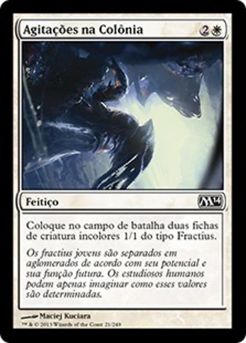 Agitações na Colônia