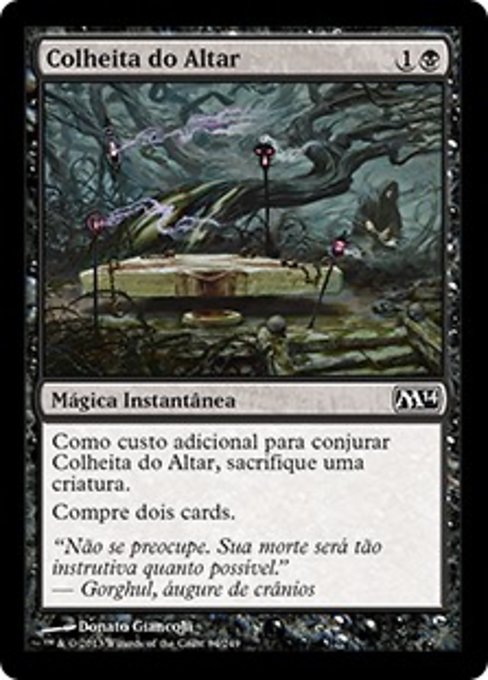 Colheita do Altar