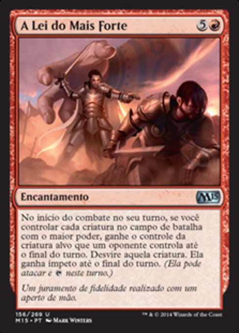 A Lei do Mais Forte
