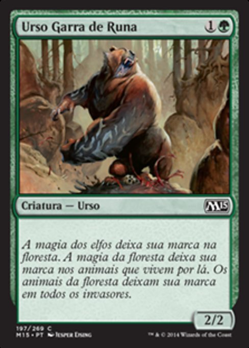 Urso Garra de Runa