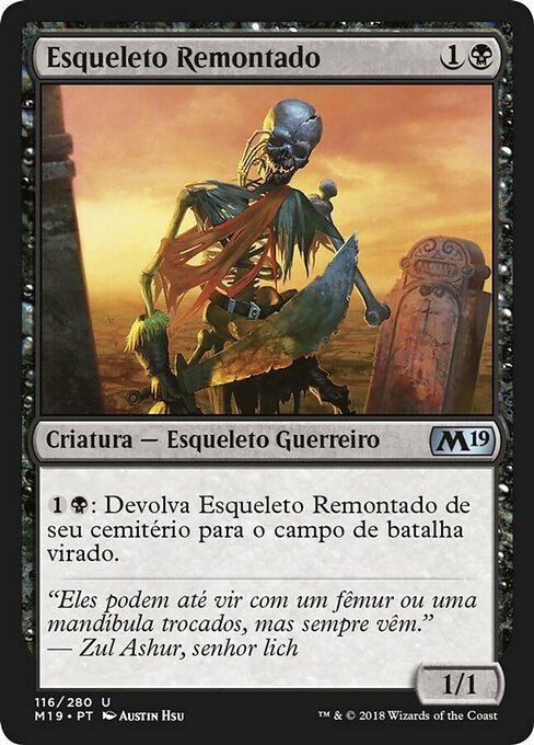 Esqueleto Remontado
