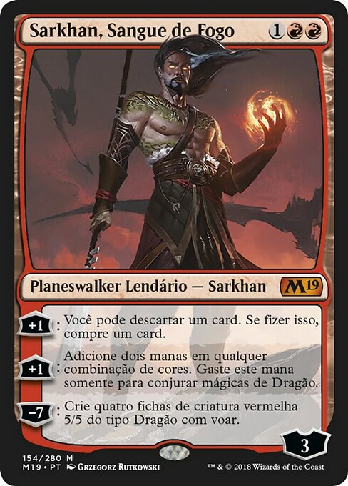 Sarkhan, Sangue de Fogo