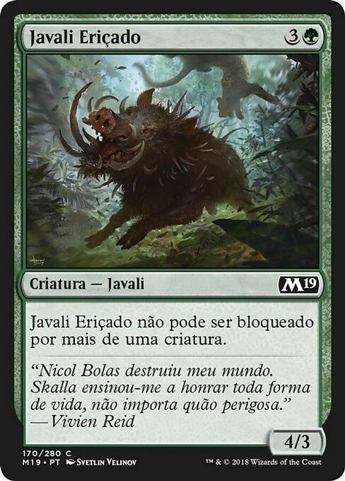 Javali Eriçado