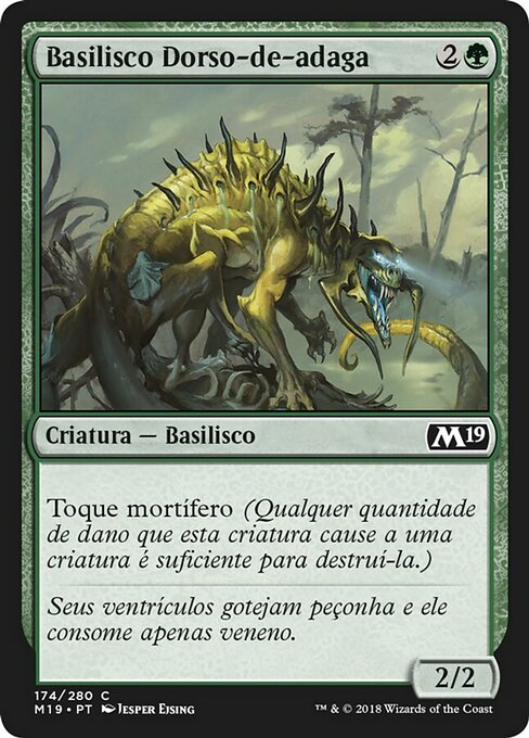 Basilisco Dorso-de-adaga