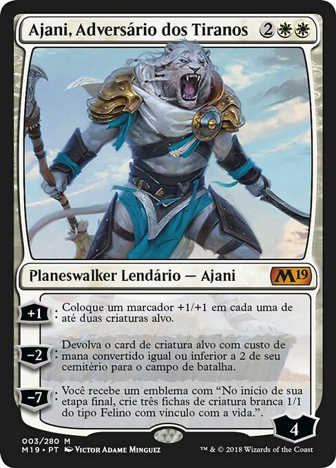 Ajani, Adversário dos Tiranos