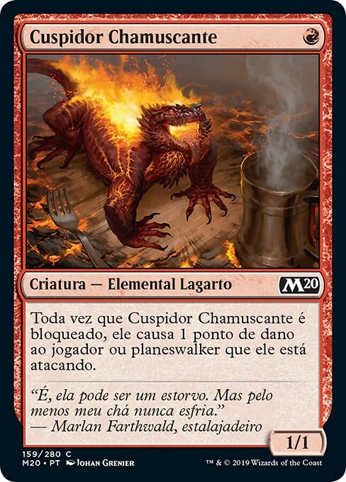 Cuspidor Chamuscante