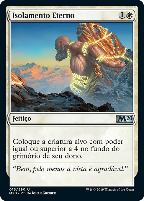 Isolamento Eterno