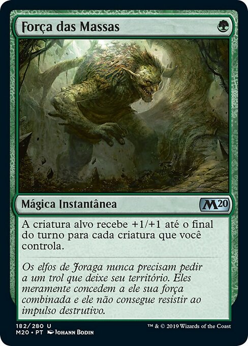 Força das Massas