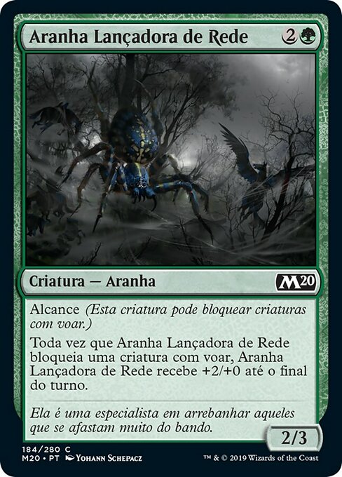 Aranha Lançadora de Rede
