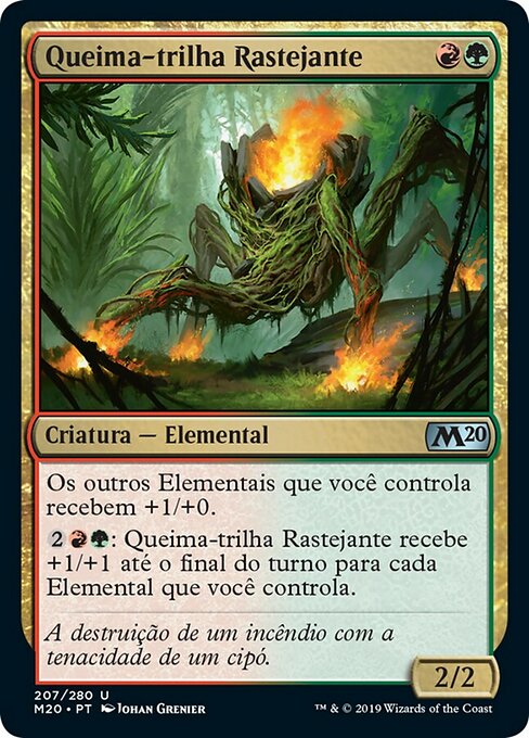 Queima-trilha Rastejante