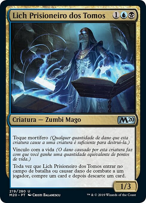 Lich Prisioneiro dos Tomos