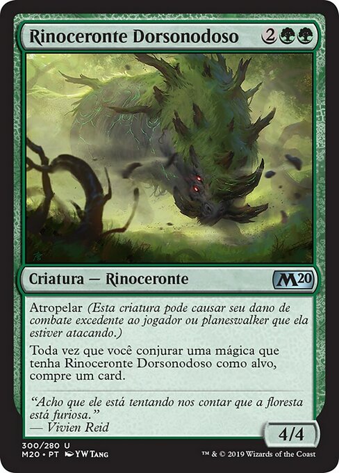 Rinoceronte Dorsonodoso