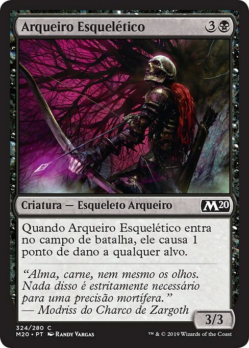 Arqueiro Esquelético