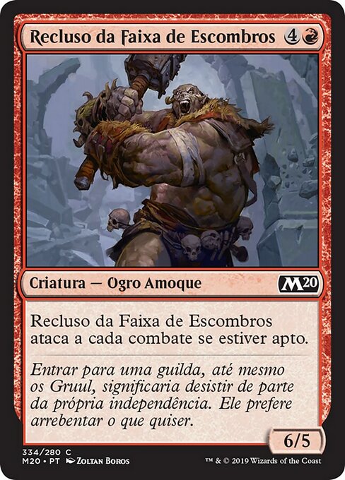 Recluso da Faixa de Escombros